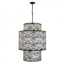 Varaluz 348F16CB - Kato 16 Light 3-Tier Foyer - Carbon