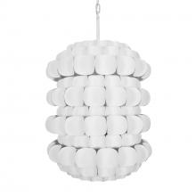 Varaluz 382F06MW - Swoon 6 Light Foyer - Matte White