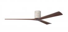 Matthews Fan Company IR3H-BW-WA-72 - Irene-3H - Three Blade Flush Mount Paddle Fan - 72" - Barn Wood Finish - Walnut Tone Blades