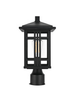 Elegant OD613P14BK - Harley 15 inch Outdoor Post light in Black