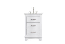Elegant VF10224WH - Vanity Cabinet 24"W x 22"D x 34"H white